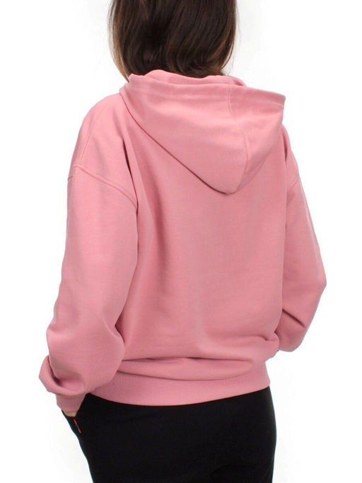 A-02 PINK Худи женское (85% хлопок, 15% полиэстер)