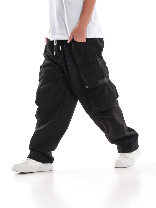 Брюки карго 33-91232 черный - Mini maxi фото 3