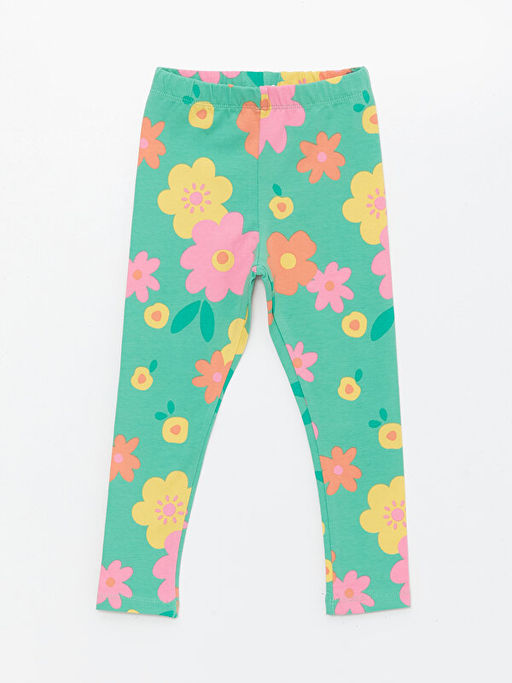 Beli Lastikli Bask?l? K?z Bebek Tayt 2li - Waikiki фото 2