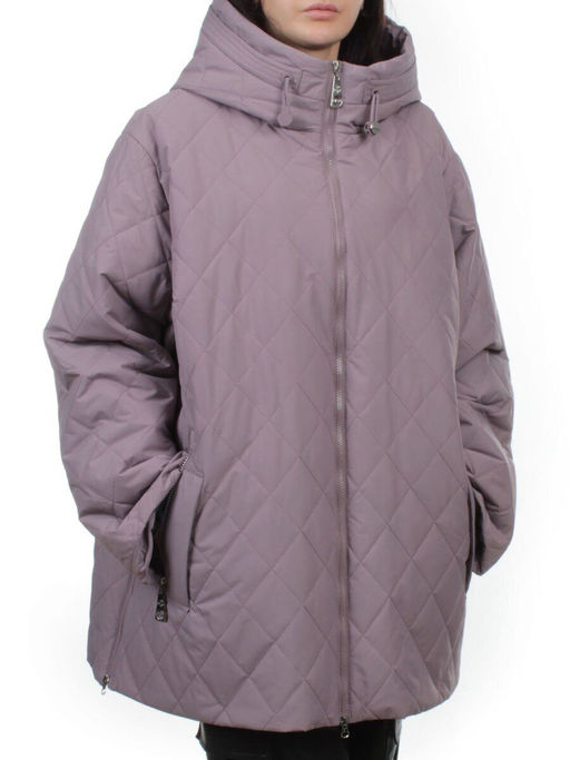 F-803 LILAC Куртка демисезонная женская (100 гр. холлофайбер)