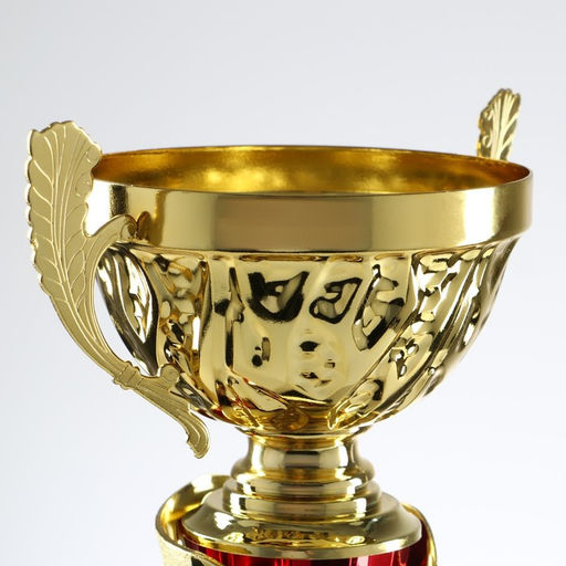 Кубок 155C, наградная фигура, золото, подставка пластик, 32 см