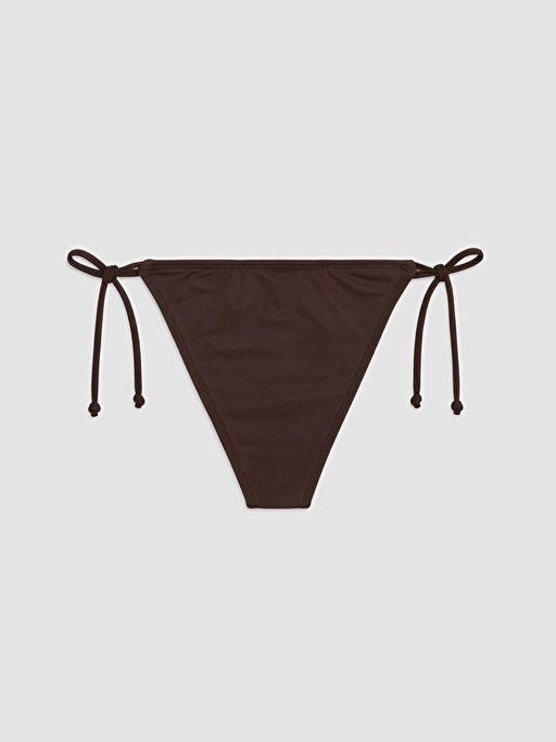Yanlardan Ba?lamal? Kad?n Bikini Alt