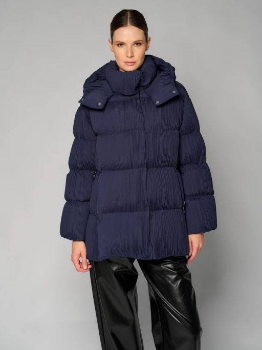 Куртка женская 12411-22048 dark blue - Eleganzza фото 2