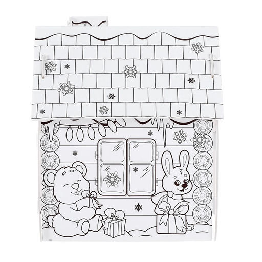 Домик-раскраска 3 в 1 Новогодний хоровод - Zabiaka фото 15