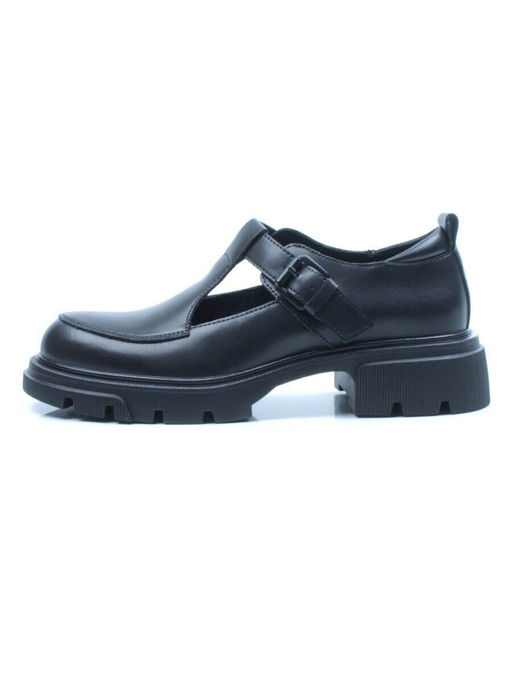 03-C1820-1 BLACK Полуботинки женские - No name фото 8