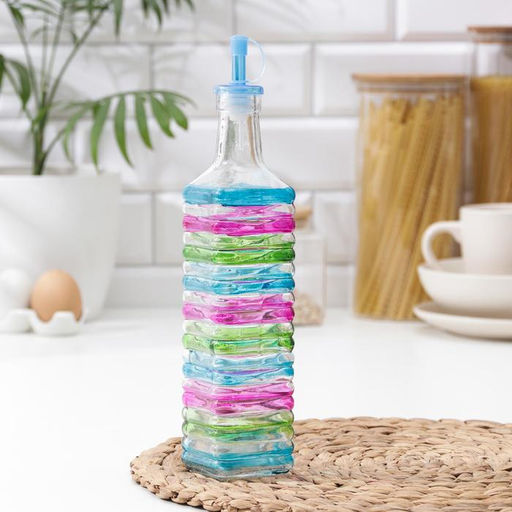 Бутыль стеклянная для соусов и масла Перелив, 600 мл, h=28 см - Simaland фото 5