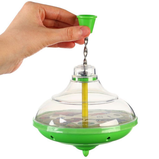 Юла прозрачная «Винни пух»