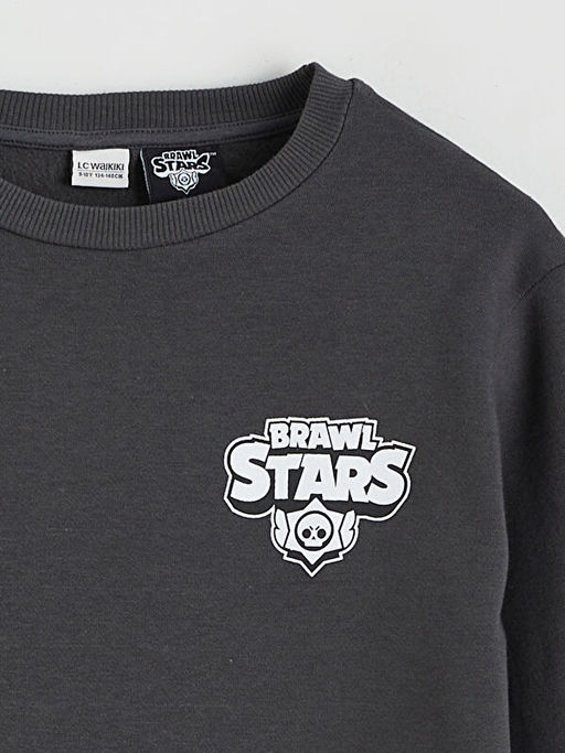 Brawl Stars Bask?l? Erkek ?ocuk Kal?n Sweatshirt