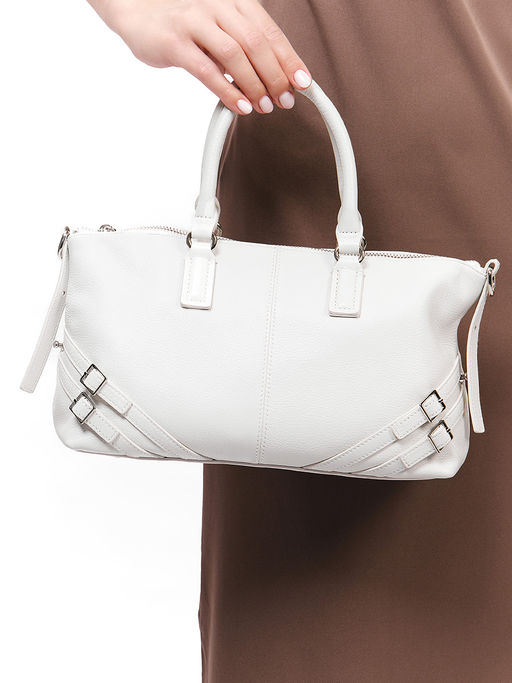 LACCOMA сумка TH1366-1-белый натуральная кожа полиэстер