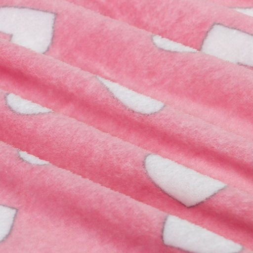 Плед Этель Love 130х175 см, велсофт, 190 гр/м2  фото 3