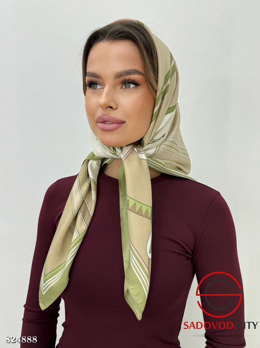 Платок женский с рисунком