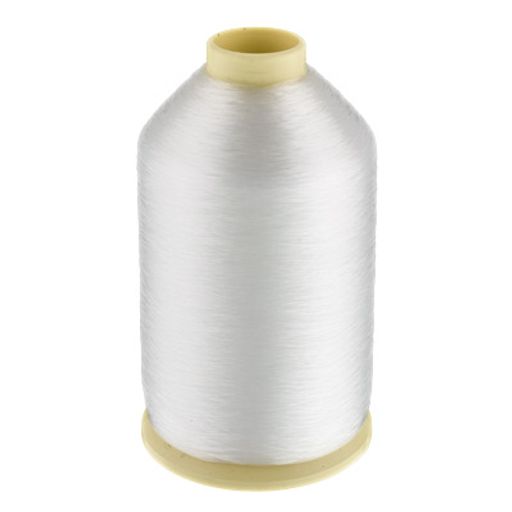 Мононить Gamma MF-03 0.20 мм 100% нейлон белый 4570 м на пл. конусе