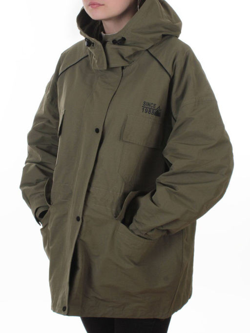 3092 GREEN Куртка демисезонная женская (100 гр. холлофайбер) - Fashion фото 5