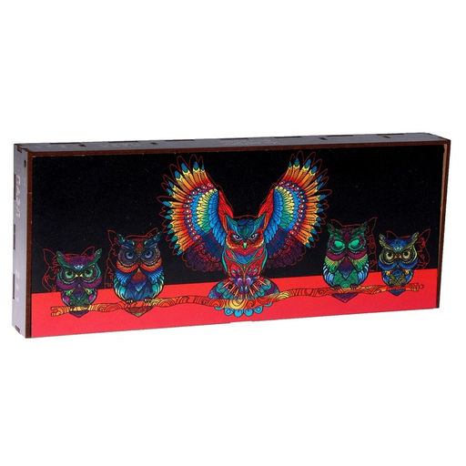 Пазл деревянный фигурный Хранители ночи, 5 в 1 - Puzzle фото 6