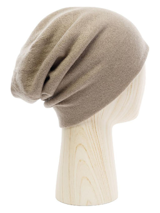 Шапка жен. каш ZZ-D11001 l.taupe - Eleganzza фото 8