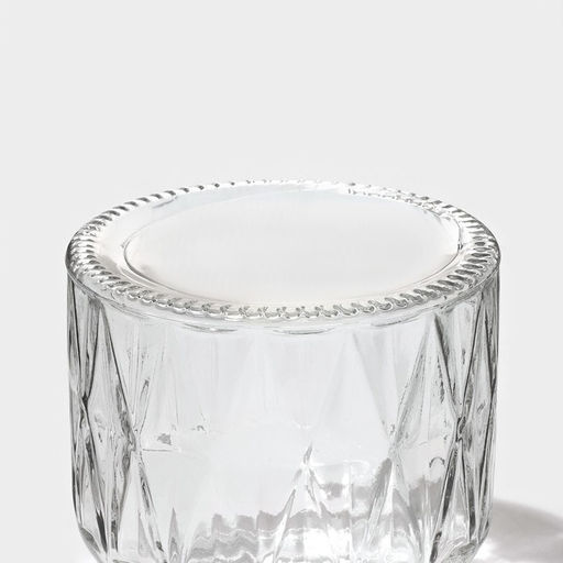 Банка для сыпучих Доляна Голубки, 500 мл, 11?17 см, с керамической крышкой, стекло, прозрачная