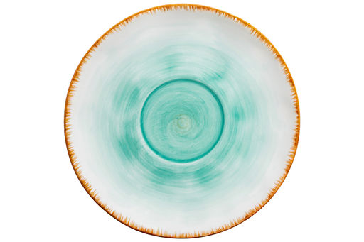 Чайная пара 2 пр. 450 мл 14*11*8,5 см Кантри, бирюзовый, фарфор - Elan gallery фото 7