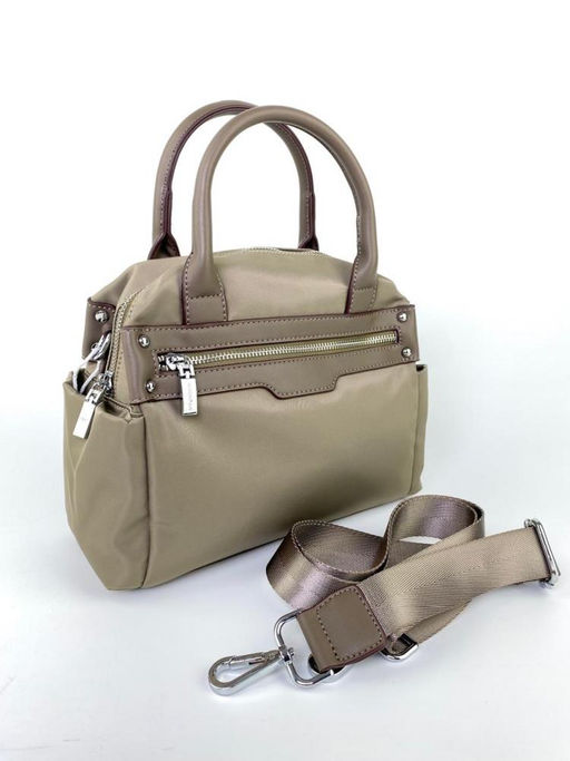 Женская сумка, нейлон, экокожа, MIRONPAN 20051 Корица  фото 3