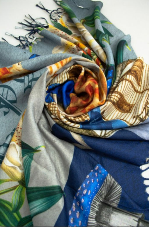 Платок Lanotti двухсторонний / Арт 13  фото 2