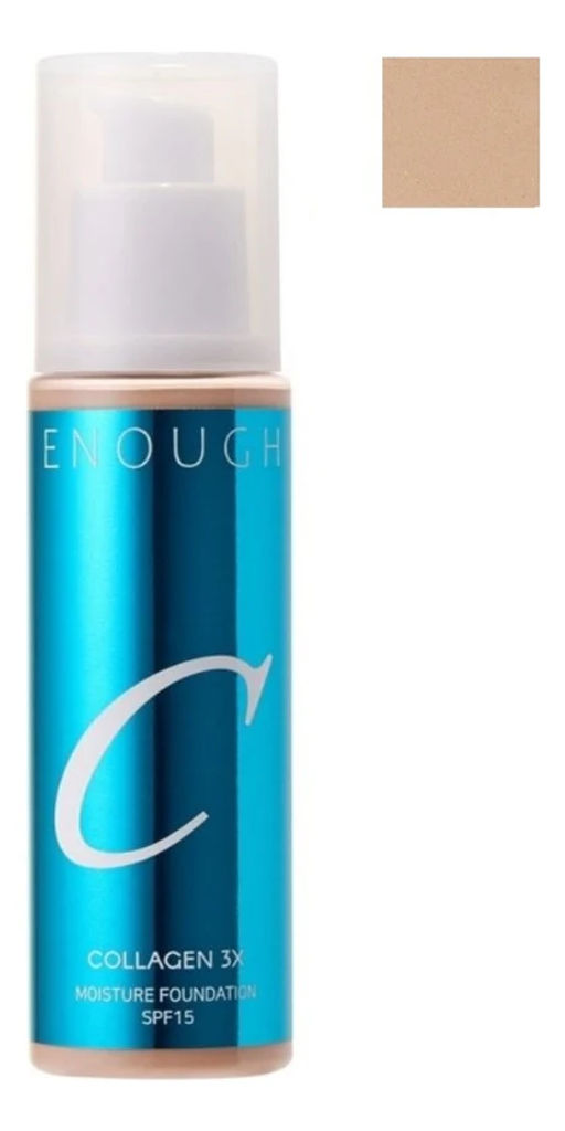Enough Collagen 3X Moisture Foundation SPF 15 #N25 100ml - Тональная основа для лица с коллагеном SPF 15 #N25