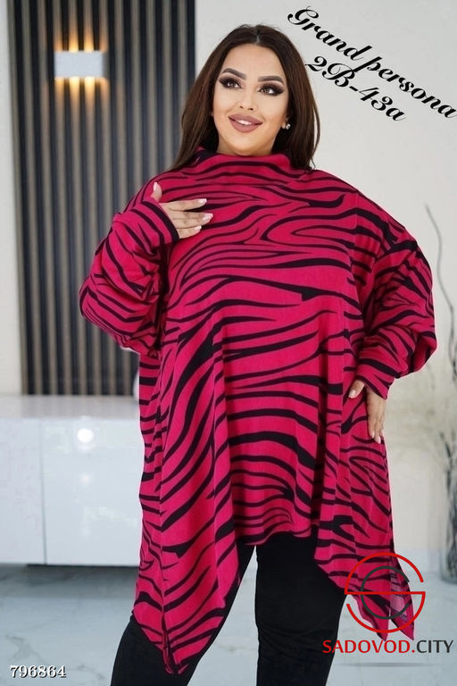 СТИЛЬНАЯ ТУНИКА РАЗМАХАЙКА - Bruno фото 3