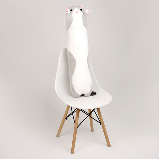 Мягкая игрушка Котик, 90 см, цвет серый - Simaland фото 2