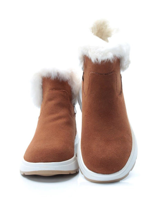 10-M7 BROWN Ботинки зимние женские - No name фото 9