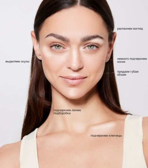 RELOUIS Хайлайтер жидкий Wonder Shine Relouis тон:01 Champagne  фото 3