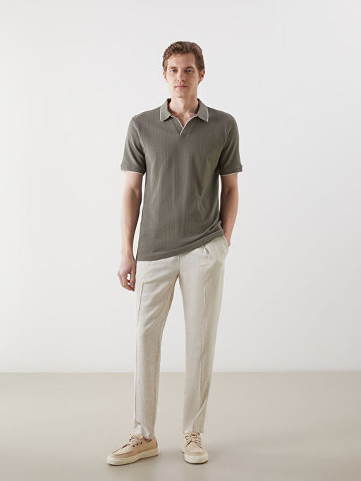 Polo Yaka K?sa Kollu Erkek Ti??rt