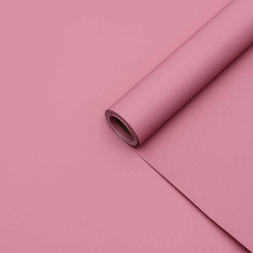 Пленка для цветов тонированная, матовая, марсала, 0,5 х 10 м, 65 мкм - UPAK LAND фото 5