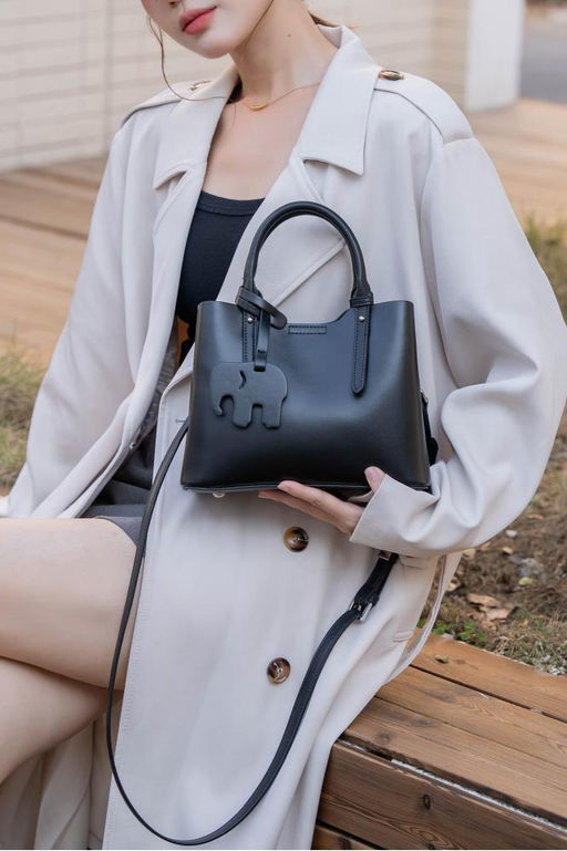 Женская сумка, кожа, MIRONPAN 29903 Черный