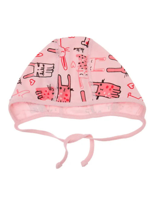 PlayToday / Чепчик детский трикотажный для девочек, 2 шт в комплекте  фото 6