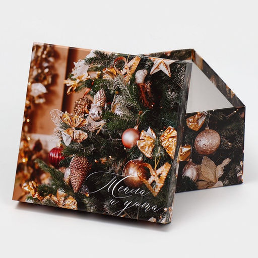 Набор подарочных коробок 6 в 1 «С Новым годом», 10×10×6 - 20×20×11 см
