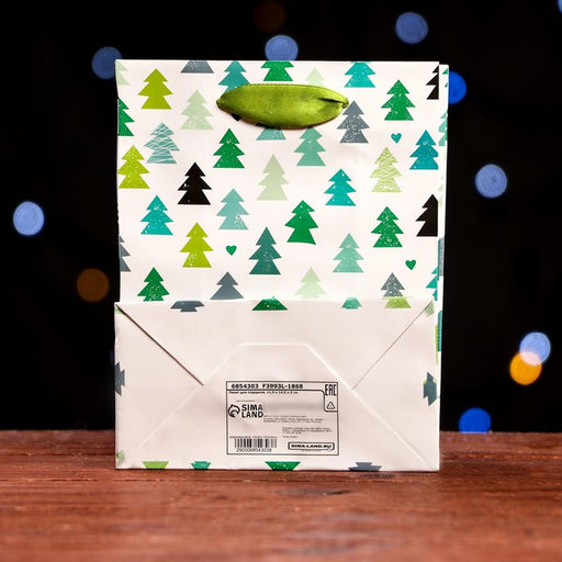 Цена за 12 шт. Пакет ламинированный Новогодняя игра 11,5 х 14,5 х 6 см - Simaland фото 4