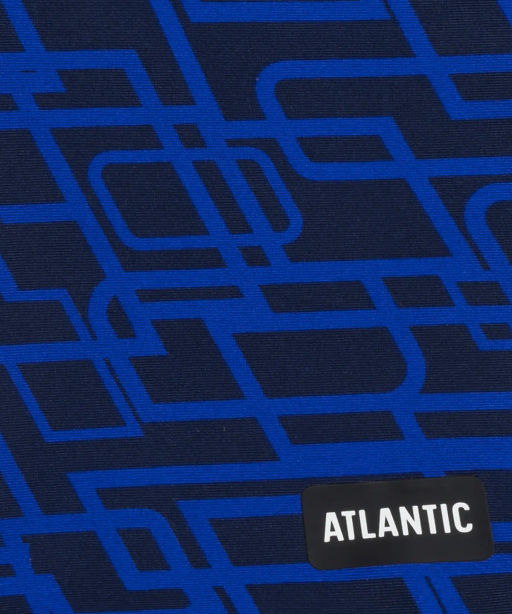 ATLANTIC KMS-316 Купальные шорты Prints темно-синий + голубой  фото 2