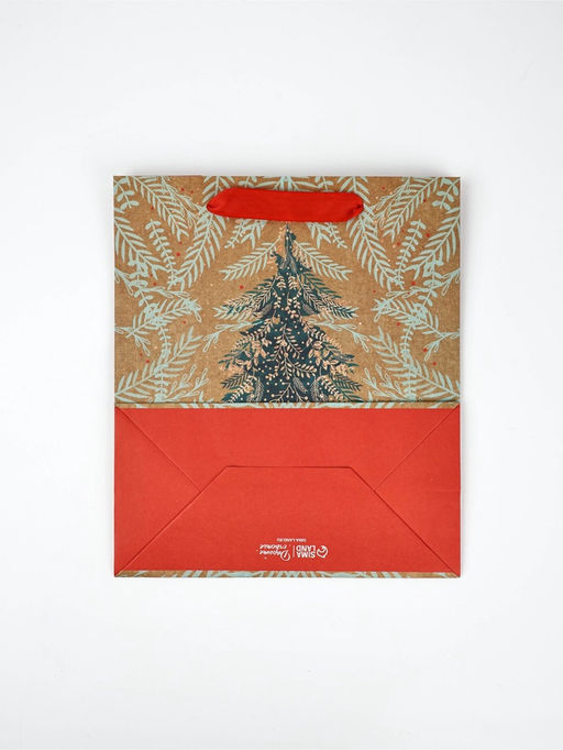 Набор пакетов крафтовых «Новогоднее поздравление»