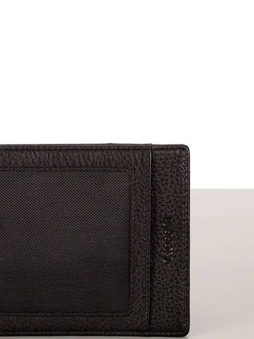 LACCOMA кредитница LA-6888-черный натуральная кожа  фото 3