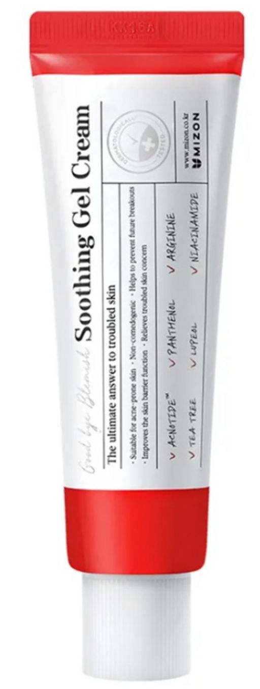 MIZON Гель для лица 55мл GOOD BYE BLEMISH SOOTHING GEL CREAM