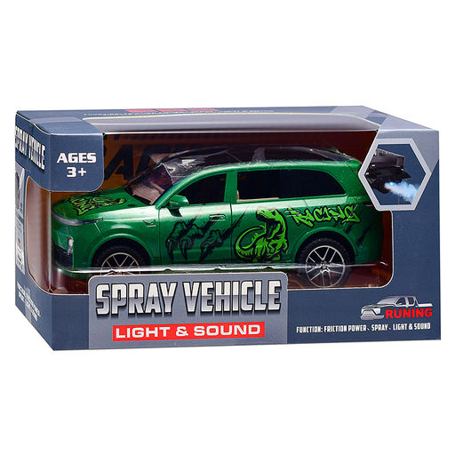 Машина "Неудержимый" (свет, звук) в коробке