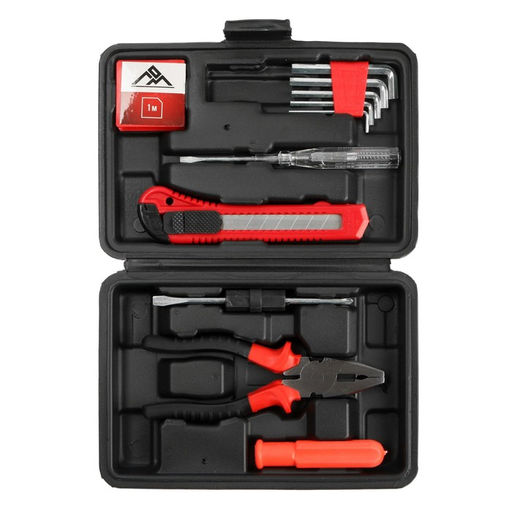 Набор инструментов в кейсе ЛОМ 23 ФЕВРАЛЯ, в подарочной упаковке, 11 предметов