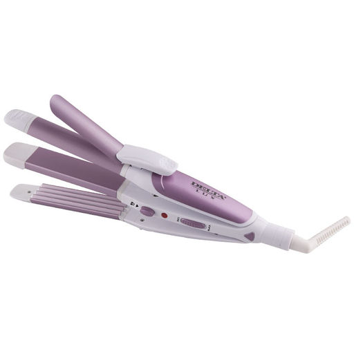 Щипцы для волос DL-0632 3в1 белый с сирен.,,