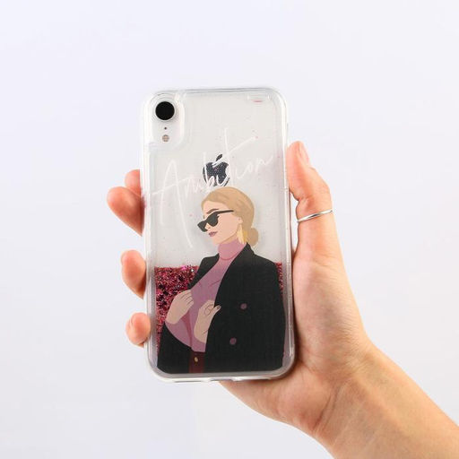 Чехол для телефона iPhone XR с блёстками внутри Ambition, 7.6 15.1 см - Like me фото 3