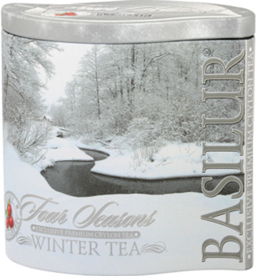 BASILUR. Four Seasons. Зимний черный 100 гр. жест.банка  фото 2