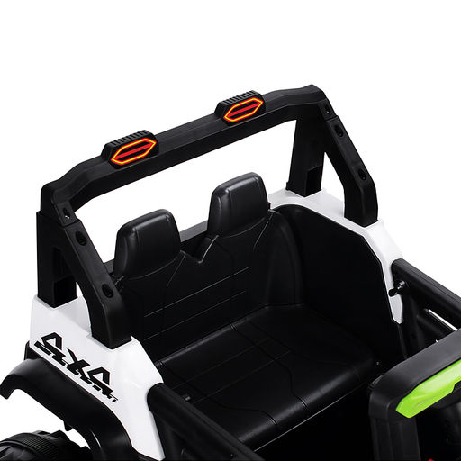 Электромобиль детский "Крутой внедорожник" (цвет серый)