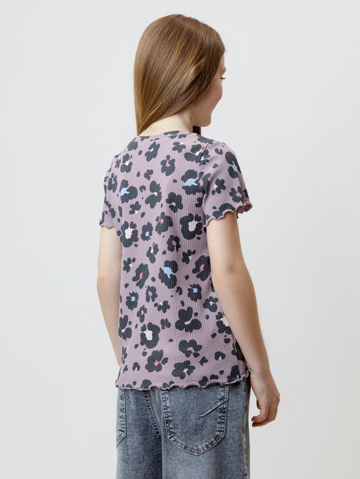 КР 302814/сиреневый 3304 Н091 к621 фуфайка (футболка) для дев - Crockid фото 3