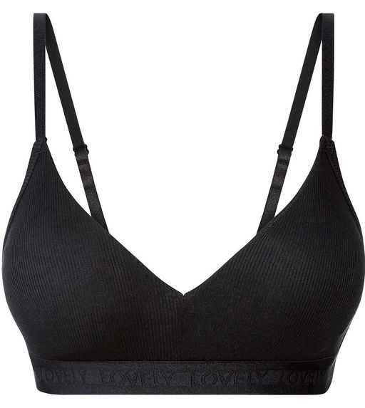 Мягкий бюстгальтер в рубчик ESMARA  фото 3