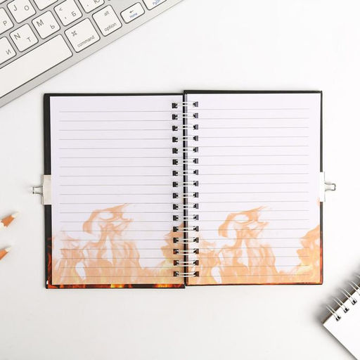 Блокнот на замочке А6, 50 л Danger - Artfox фото 5