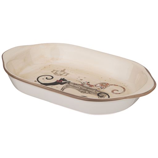 БЛЮДО AGNESS ПАРИЖСКИЕ КОТЫ 28*17,5*4,5 СМ фото 3