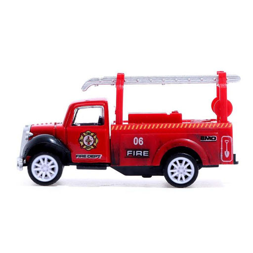 Грузовик металлический Пожарная служба, инерция, МИКС - Автоград фото 2