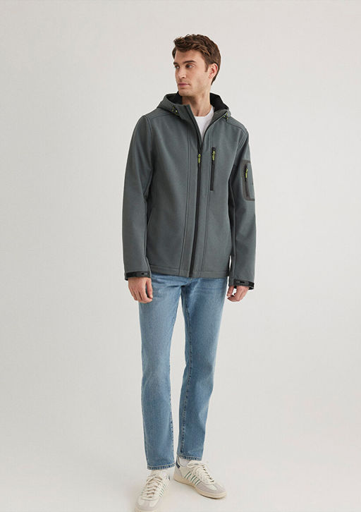 Mavi Pro Kapusonlu Haki Ceket  фото 2